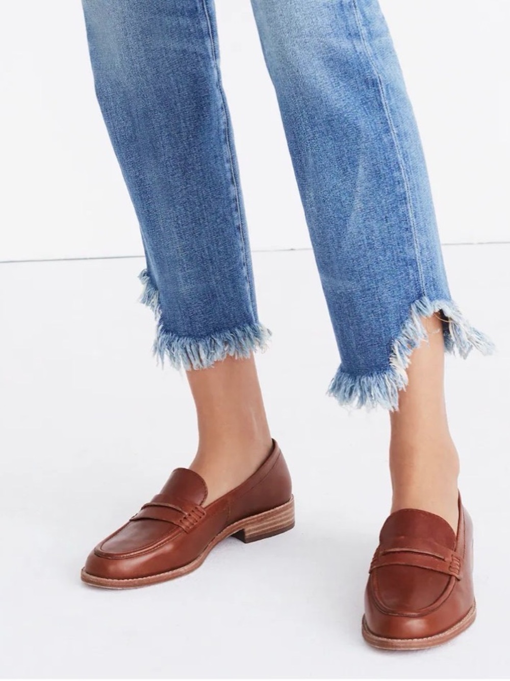Madewell The Elinor Loafer in Leather